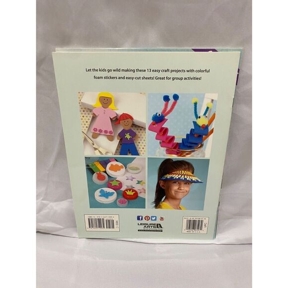 5 Crafting books lot For Foam Crafts Woodlet’s and Pom Pom’s Assorted Crafts - Picture 8 of 12
